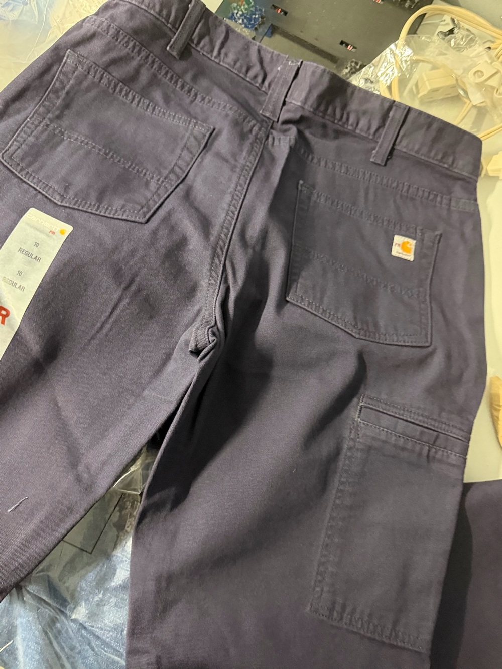 Carhartt women’s inspire resistant pants- Navy size 10